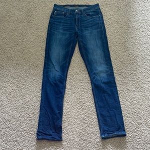 Dark Blue Outpost 31/34 Slim Straight Jeans